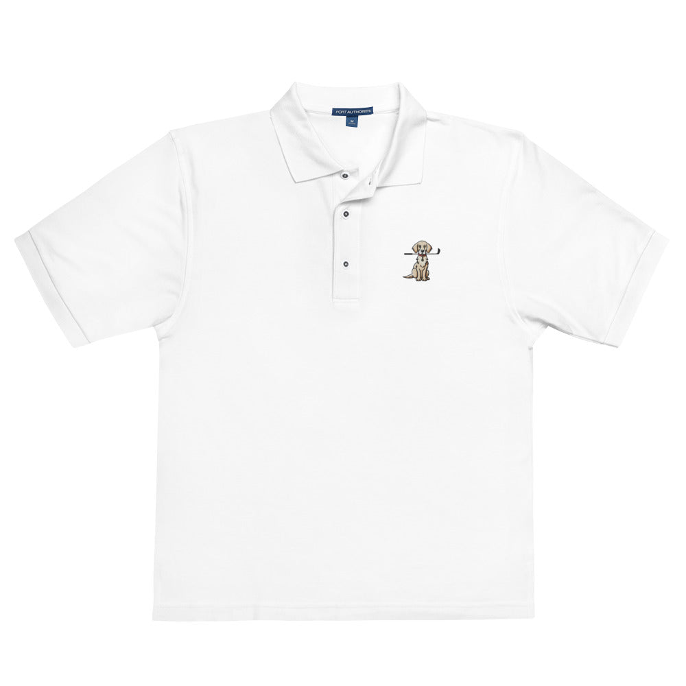 Golden Retriever — Embroidered Golf Polo